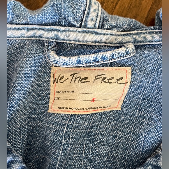 We The Free Casey Denim Pullover - Picture 6 of 6